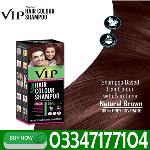 Vip Hair Colour Shampoo in Pakistan World Mart 03347177104