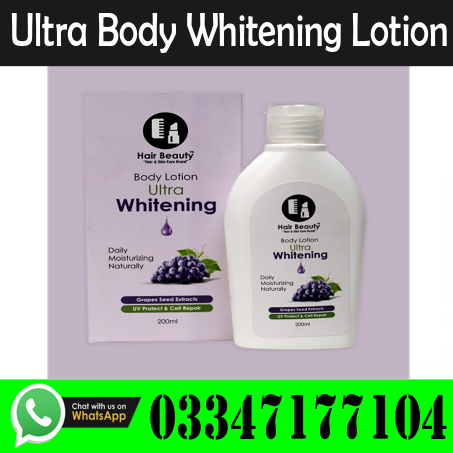 Ultra Whitening Body Lotion in Pakistan
