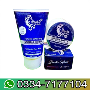 Double White Face Wash and Cream In Pakistan